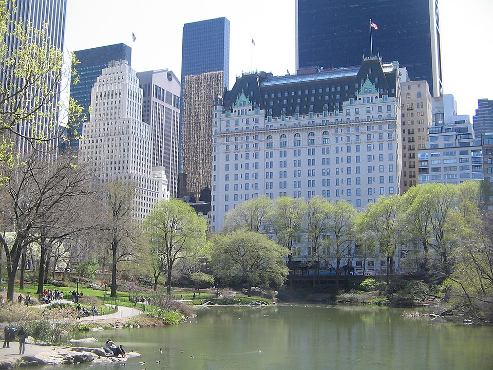 Hotel Plaza em Nova York, onde o Acordo de Plaza foi assinado em 1985